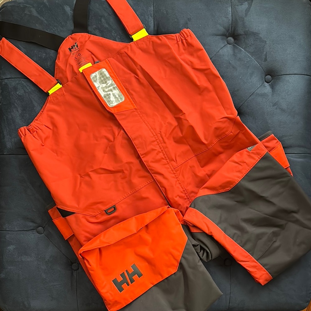 Helly Hansen Pier 3.0 Coastal Sailing Bib Overalls (Size: Large)